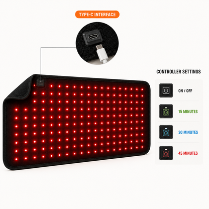 Red Light Near Infrared Therapy Belt for Back, Waist, and Body™